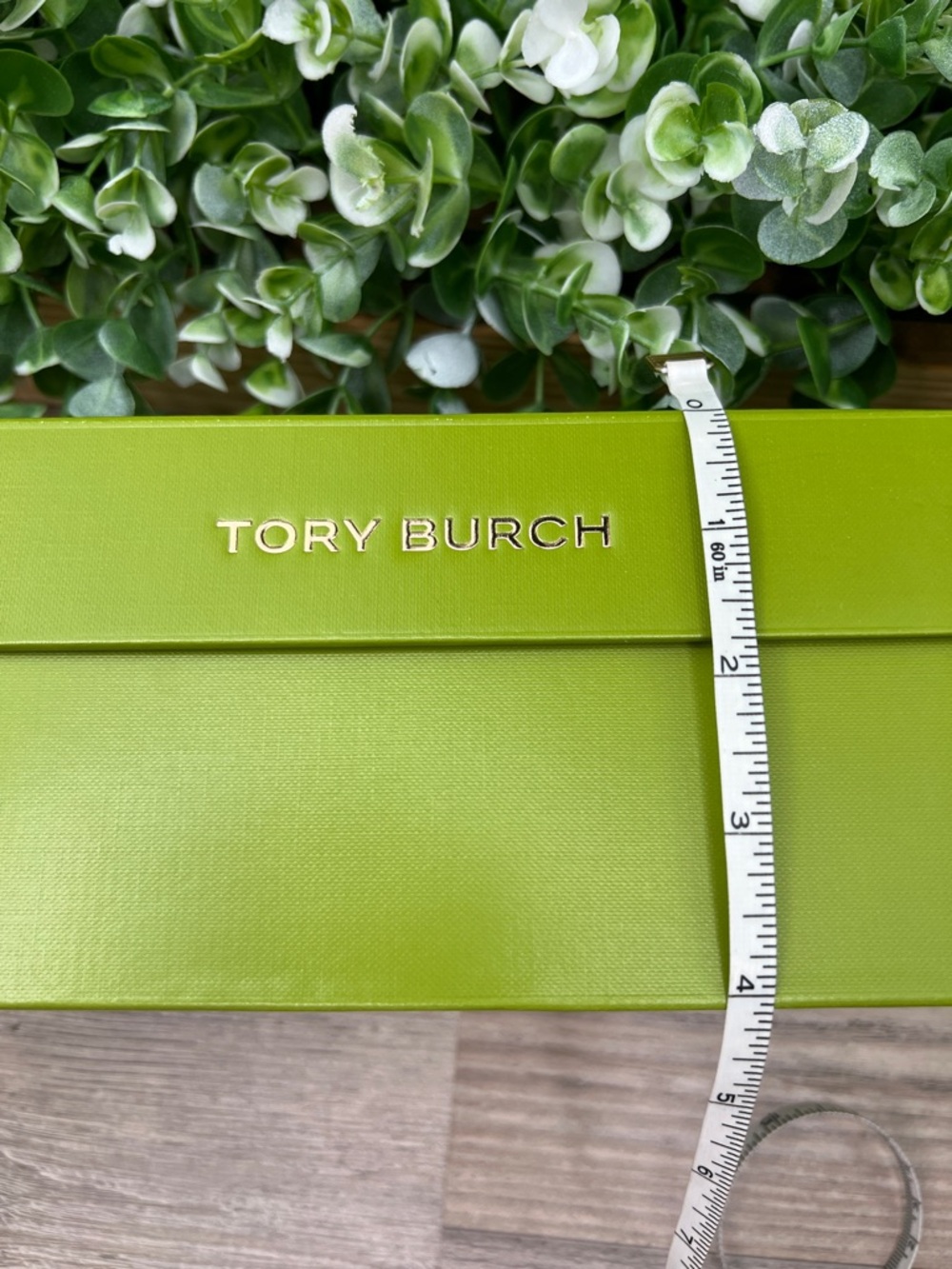 Tory Burch Green Shoe Box / Tissue Paper - Picture 12 of 12